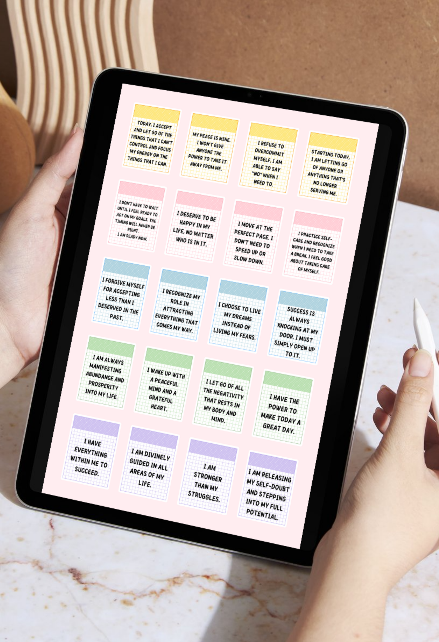 Digital Stylishly Organised Stickers Book