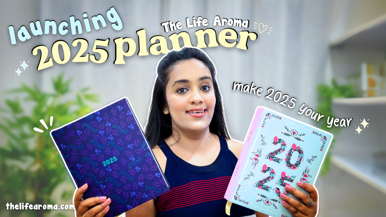 Load video: Launch video of The Life Aroma 2025 Planner Collection